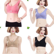 New Women′s Sexy Seamless Padded Lace Bras (MU2676-1)